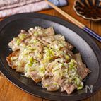 【豚バラのうま塩だれ】男子受け抜群♪簡単レシピ