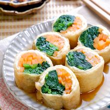 じゅわっと溢れ出る美味しさ♡『お揚げの野菜巻き』
