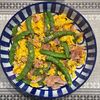 とーるじーじの作ってみた!投稿(スナップエンドウと卵の塩バター炒め)