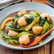 【ホタテとチンゲン菜の濃厚オイスター炒め】ささっと本格中華！