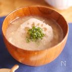 とろ〜りかき玉レンコンスープ　＼すり下ろして入れるだけ！／