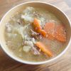 ゆかりの作ってみた!投稿(男子が喜ぶ♪白菜と根菜の『胡麻だく豚汁』)