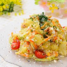 春キャベツと新じゃがいものポテトサラダ
