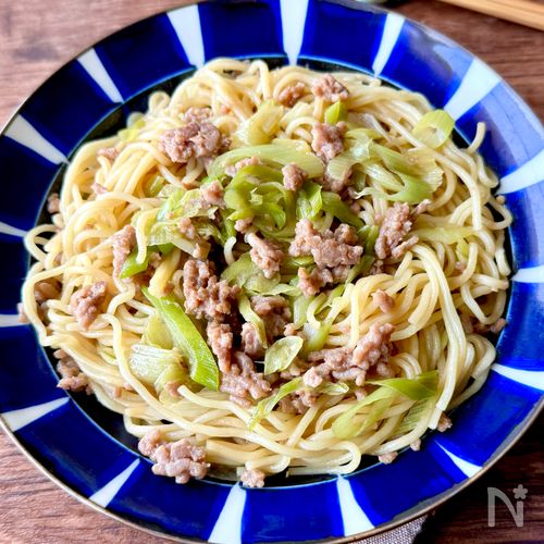 レンジで5分！パパッと1人飯♪【オイスターまぜ麺】