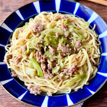 レンジで5分!パパッと1人飯♪【オイスターまぜ麺】