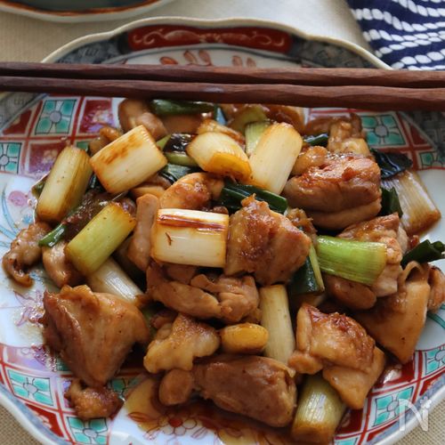 『焼き鳥風炒め』簡単！ジュワッと香ばしい。