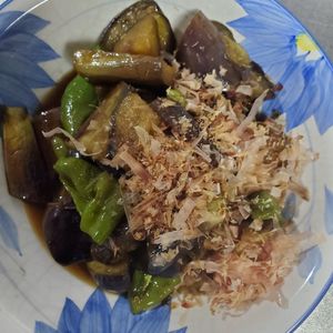 591472の作ってみた!投稿(味がしみしみ！なすとピーマンの甘辛煮)