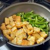 【厚揚げとピーマンのおかか炒め】パパッと作れる常備菜の工程2