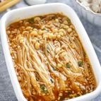 【レンジで3分】ご飯が止まらない！ピリ辛えのき漬け