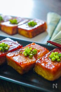 高野豆腐の照り焼き