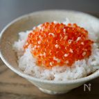 旬の筋子で「いくらの塩麹漬け」