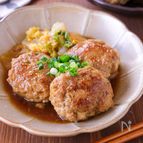 【つくねと白菜の甘辛蒸し】ワンパン蒸しで白菜もつくねも絶品！