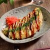 ライスペーパーで簡単！「カリッもちっ♡キャベツのお好み焼き」