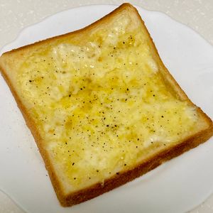 Kの作ってみた!投稿(ハマる！やみつき絶品【はちみつチーズトースト】)
