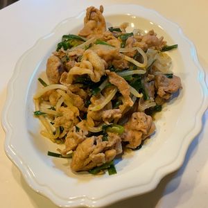 みわの作ってみた!投稿(豚こま肉で♩レバニラ風炒め)