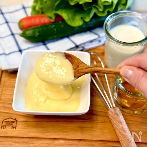 豆乳で作る罪悪感なしの「ノンオイルマヨネーズ」