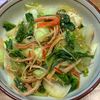 くだもの大好き🧡の作ってみた!投稿(【チンゲン菜とかにかまのごま和え】一人で一気食いしちゃいそう)