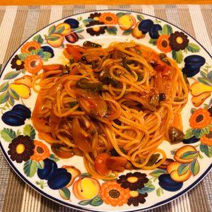 puricoの作ってみた!投稿(フライパンひとつで！濃厚&なめらか仕上げのナポリタン)