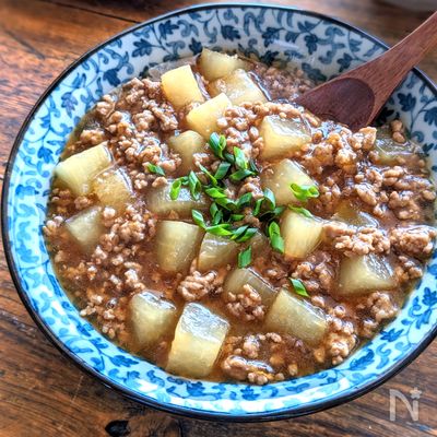 【煮込み5分♡大根のそぼろ煮】とろ〜り餡が絶品！