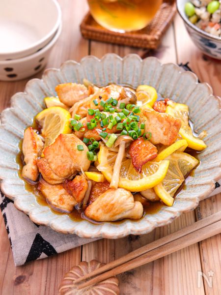 鶏むねのレモン南蛮