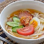 もっちもち＊冷凍讃岐うどんで冷麺うどん＊