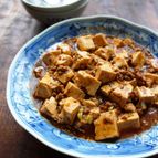 ピリ辛にんにく味噌の麻婆豆腐
