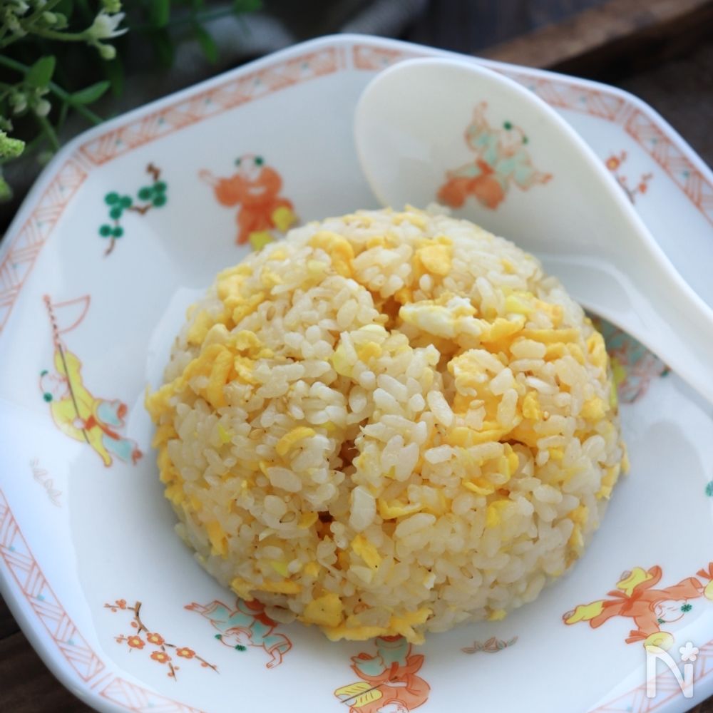 エンドウ豆入りレモンチャーハンのレシピ