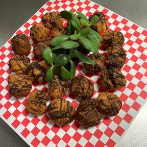 そら・ゆずの作ってみた!投稿(懐かしい味のおやつ！サーターアンダーギー)