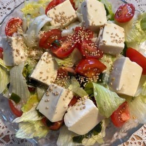 サラの作ってみた!投稿(タレが最高《豆腐たっぷり♡チョレギサラダ風》)