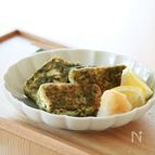 磯辺揚げみたいな豆腐ステーキ