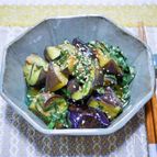 茄子の大葉ポン酢びたし