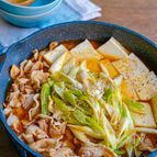 ピリ辛肉豆腐【フライパン鍋仕立て】