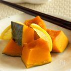 【作りおき】かぼちゃのレモン煮