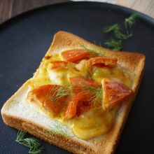 【簡単・絶品】カレーとまとトースト