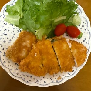 りぼんちゃんの作ってみた!投稿(『とろ～りチーズとさっぱり梅しその柔らかささみカツ』美味♡♡)