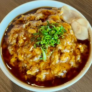 料理_新米パパの作ってみた!投稿(【豚ひき肉のとろたまあんかけ丼】子供受け抜群♡︎節約/簡単)