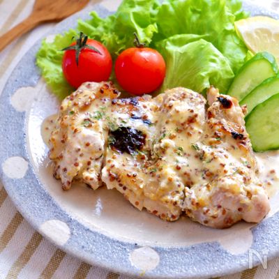 ヨーグルトで柔らか♡『絶品ハニーマスタードチキン』＃下味冷凍
