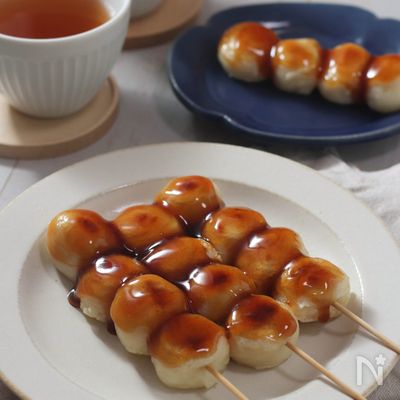 モチモチ♪みたらし焼き団子