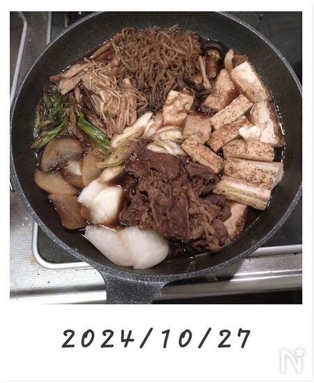 作ってみたすきやきコメント4