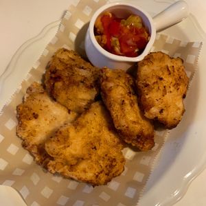 みわの作ってみた!投稿(たっぷりトマトの油淋鶏)