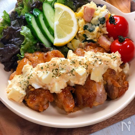 愛されおかず♡揚げずに『チキン南蛮』