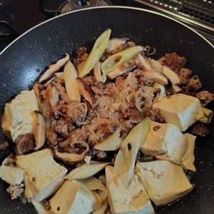 646469の作ってみた!投稿(10分で完成！【そぼろすき煮丼】)