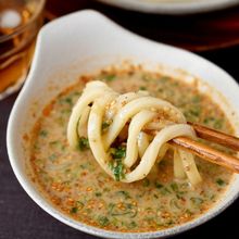 【5分で出来る☆アレで絶品!】ごま豆乳冷やしつけ麺