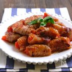 トマトの肉巻き旨ぽんソテー