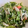 Shinoの作ってみた!投稿(お箸が進む【三つ葉とカニかまのナムル風サラダ】翌日まで美味♪)