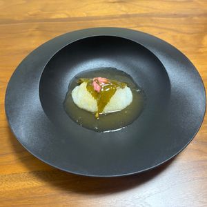 こむぎの作ってみた!投稿(鯛のお刺身で道明寺蒸し)