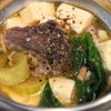 えんぢさんの作ってみた!投稿(牛肉と豆腐とほうれん草の韓国風スープ)