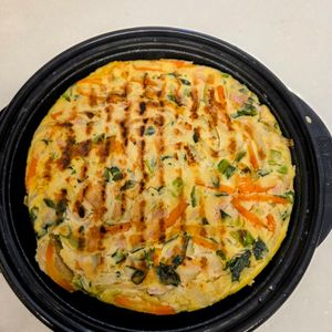 にゃんこさん🐱の作ってみた!投稿(おからで満足♪【ベーコン野菜チヂミ】)