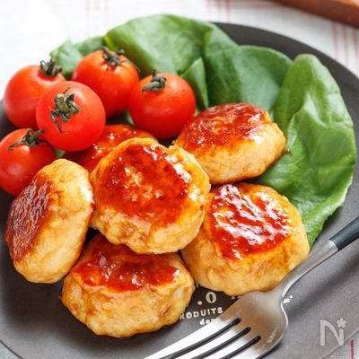 鶏の味噌マヨ♡照りつくね【#作り置き】