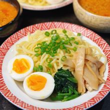 つるっと食べられてスタミナ抜群！【豚そぼろ味噌つけ麺】